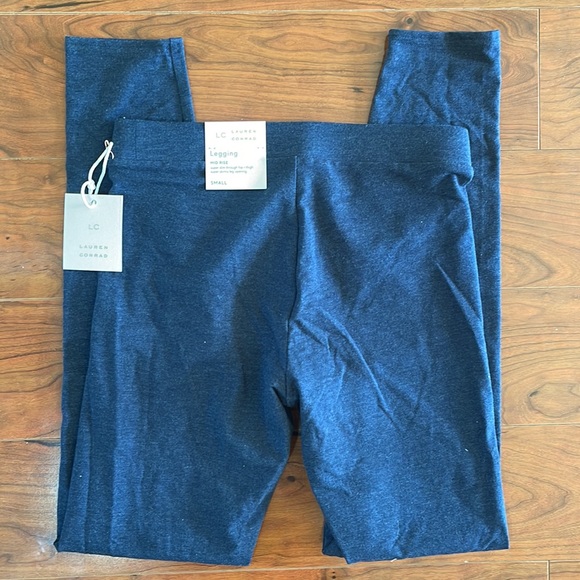 NWT Lauren Conrad Gray Mid Rise Leggings - Picture 4 of 7